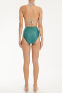 Classic Blue Heritage Hot Pants Bottom Back