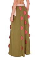 Colors Long Skirt Back