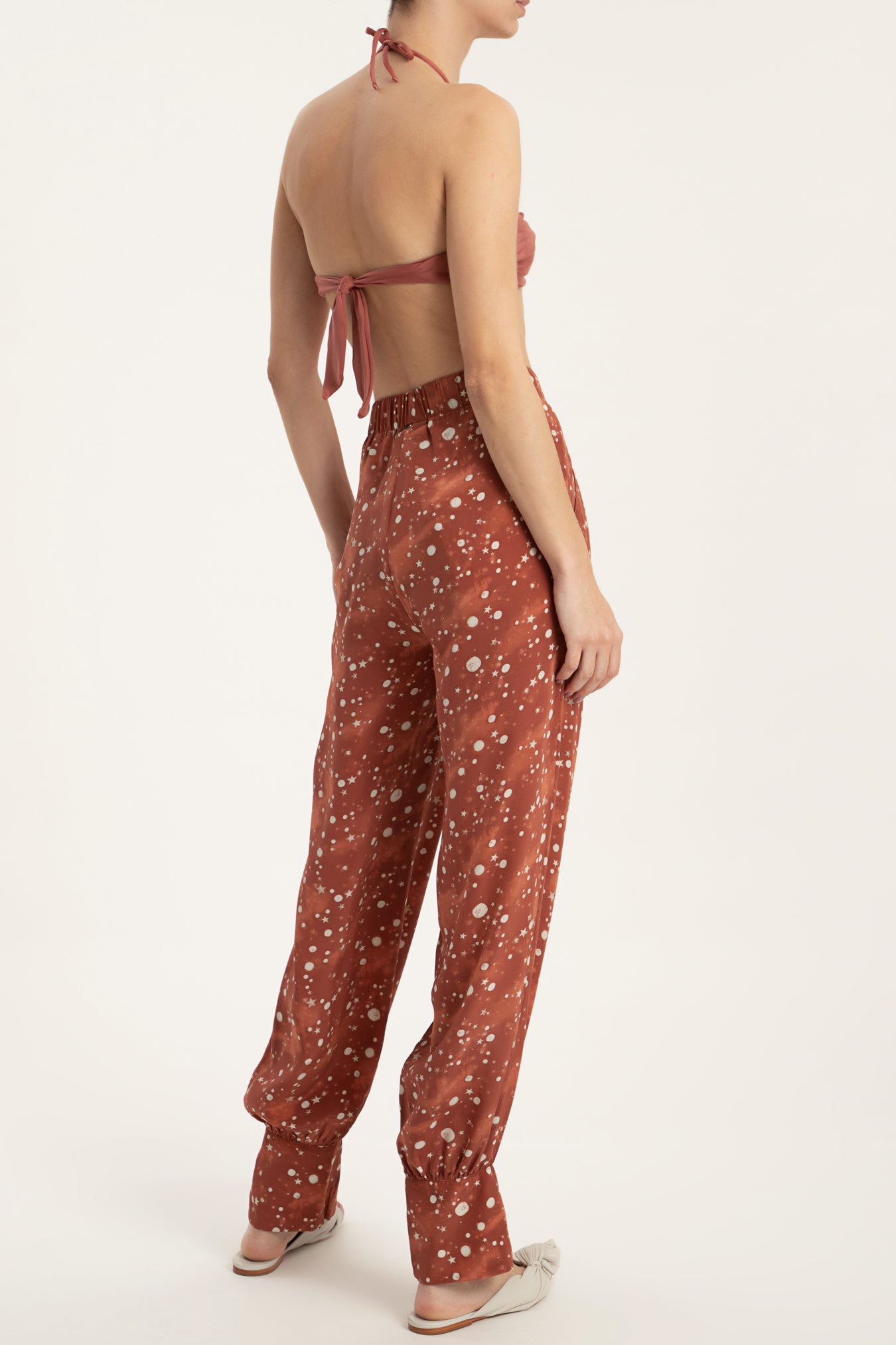 Constellation Pajamas Pants Back