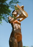 This collection is inspired by tropical surrealism with a chic Brazilian flair and California lifestyle