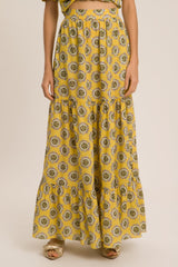 Exotic Passion Frilled Long Skirt