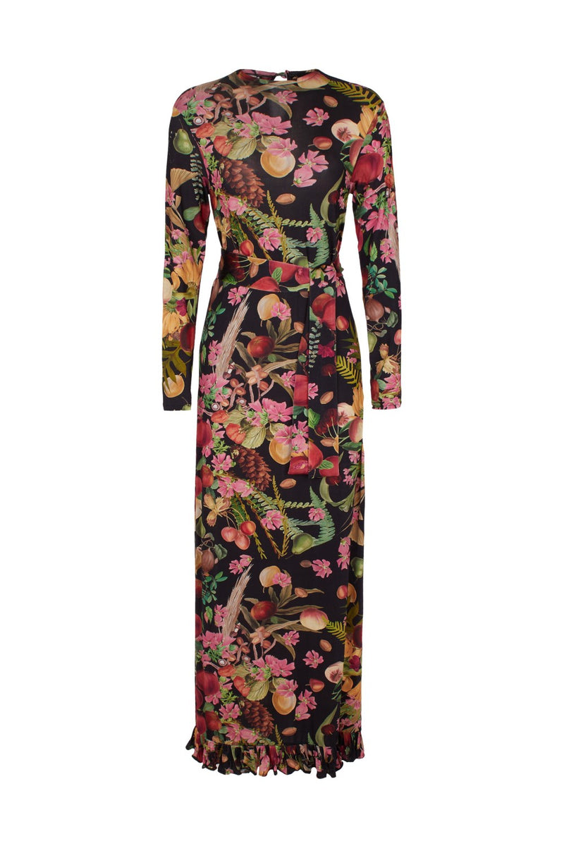 With a breezy silhouette and exotic print this dress is perfect for your next summer destination