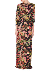With a breezy silhouette and exotic print this dress is perfect for your next summer destination