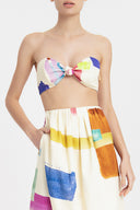 Illusion Strapless Top Front
