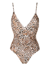 Leopard Frilled Swimsuit