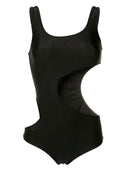 Solid Cut-Out Swimsuit