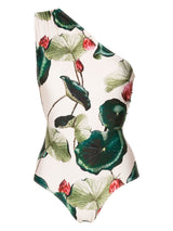 Victoria Regia One-Shoulder Swimsuit
