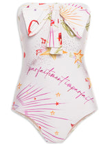 Fantasy Strapless Swimsuit with Bow