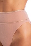 Martini Bandeau High Leg Bikini Bottom Detail