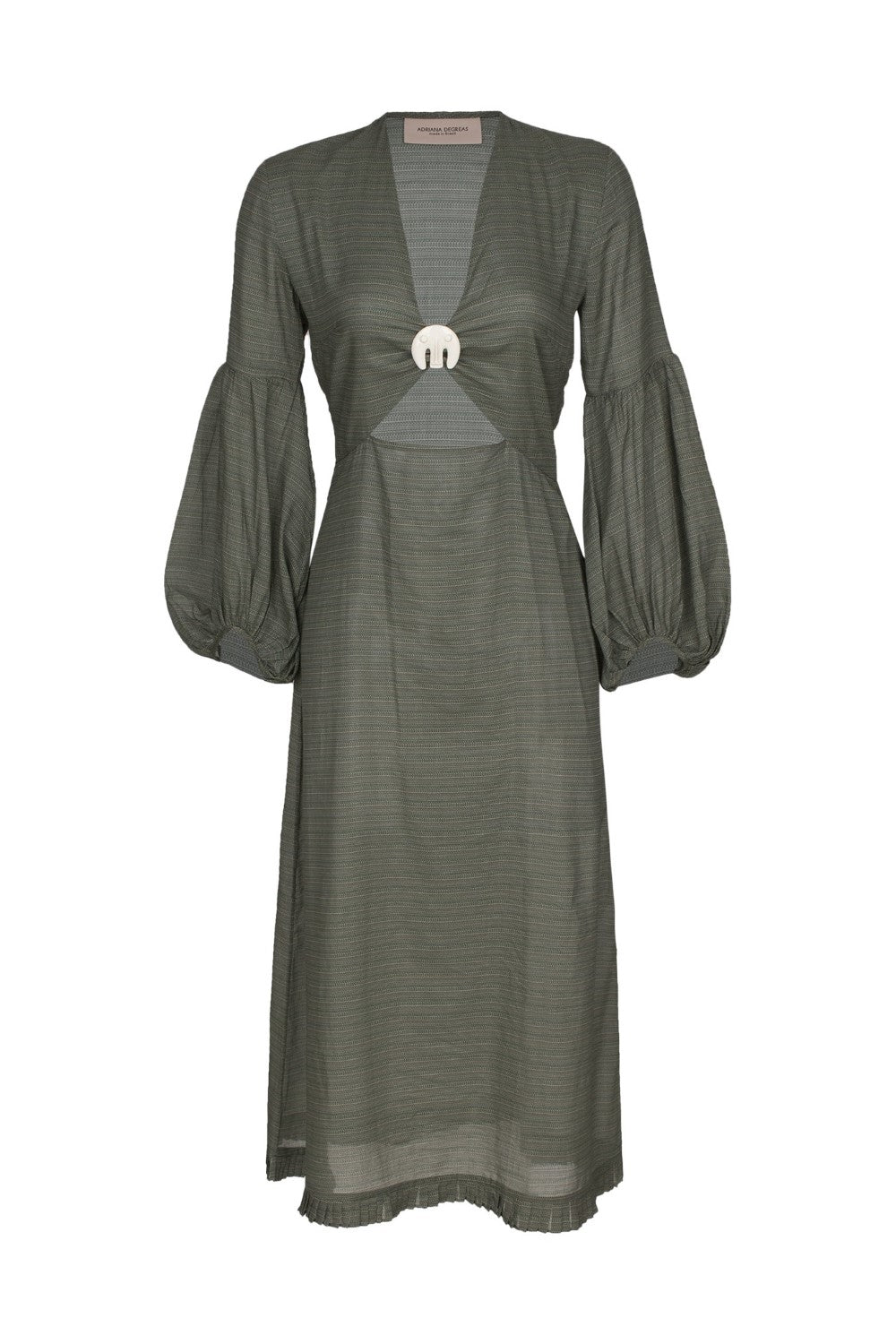 This dress can be worn as a cover up while lounging poolside or teamed with flat sandals for city walks