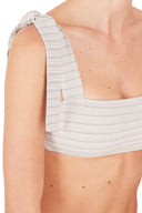Masque Off White Bikini with Straps Detail