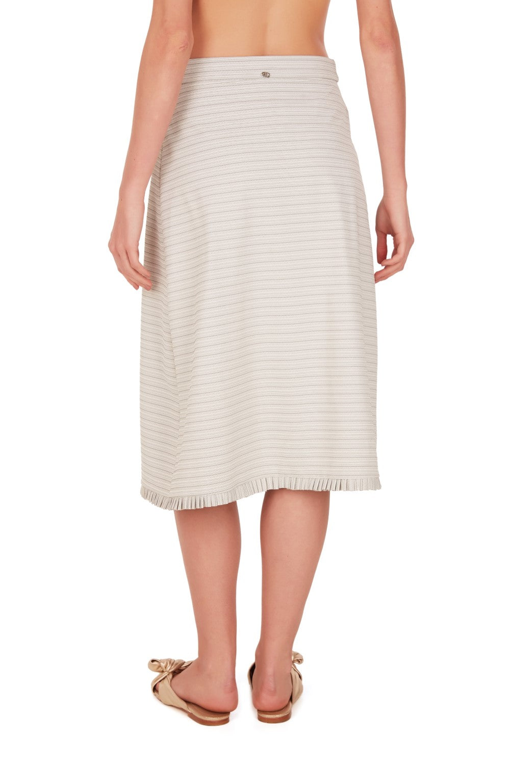 Masque Off White Pareo Skirt Back