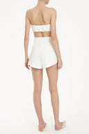 Montaigne Pleated Shorts Back 2