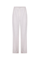 Adriana Degreas has an elegant approach to beach wear with key pieces like this wide leg silhouette silk pants