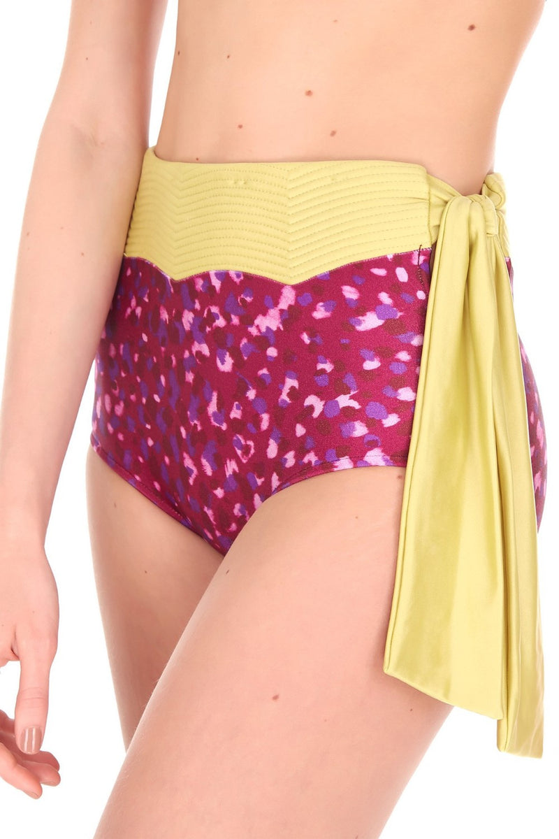 If you love swimwear with fuller coverage, these briefs with long triangle top are the perfect option