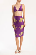 Hands Midi Skirt