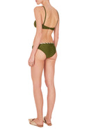 Safari Solid Bikini With Straps Back