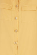 Safari Solid Playsuit with Pockets Detail