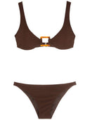 Seersucker Bikini With Hoop Product