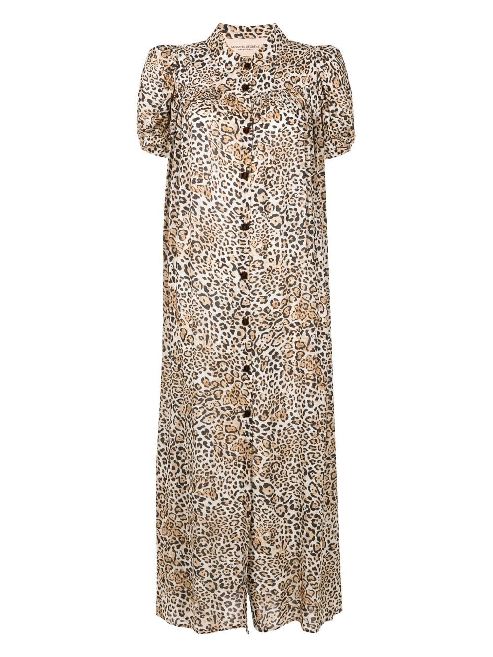 Leopard Chemise Dress
