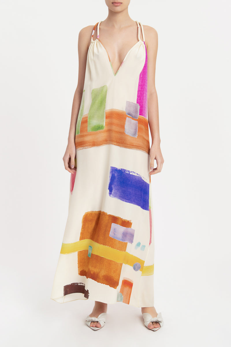 Illusion Long Dress