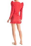 This vintage inspired dress is made of lightweight fabric and is ideal for dinner and drinks with friends